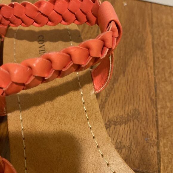 Peach Covington size 9.5 sandals - Picture 8 of 10